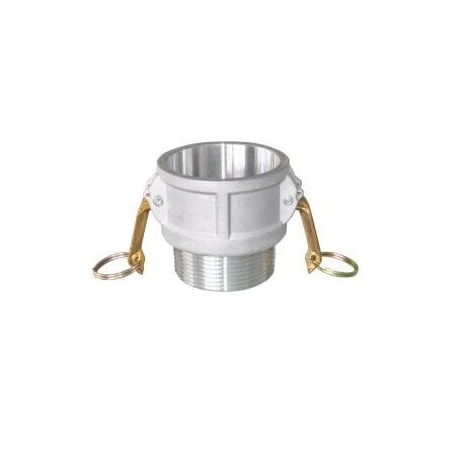 Midland Industries Cam And Groove Fitting, 3 In, Female Coupler X Mnpt, Aluminum, Import 61927